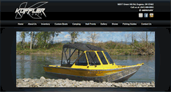 Desktop Screenshot of kofflerboats.com