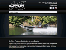 Tablet Screenshot of kofflerboats.com